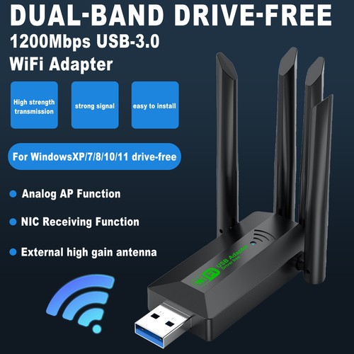 1200mbps wireless wifi usb - 1200mbps,